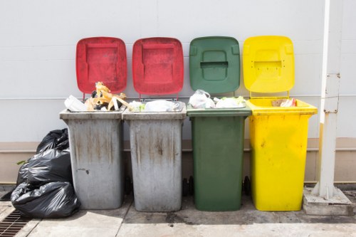 Eco-friendly disposal during flat clearance in North London